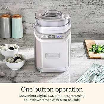 Amazon.com: Cuisinart ICE-70C Gelato, Ice Cream and Sorbet